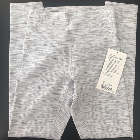 **SOLD** Lululemon Wunder Under Pant 25” in WAFS - Picture 2 of 6